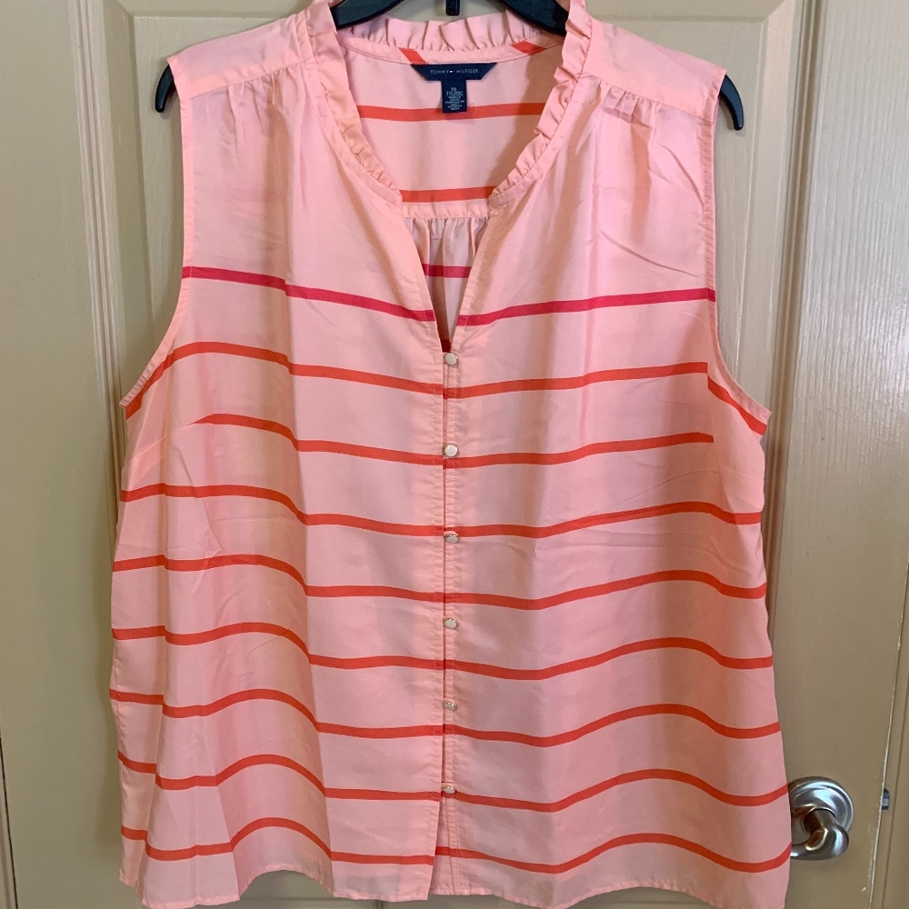 Tommy Hilfiger sleeveless blouse XXL